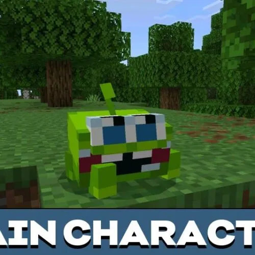 Om Nom Mod for Minecraft PE