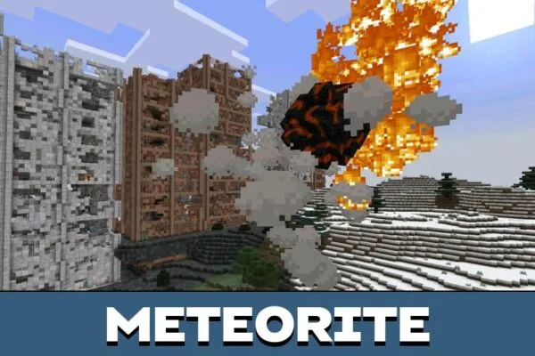 Meteorite from The Smile Fungus Mod for Minecraft PE