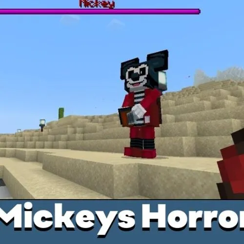 Mickeys Horror City Map for Minecraft PE