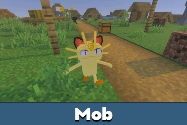 Mob from Pokemon Mod for Minecraft PE