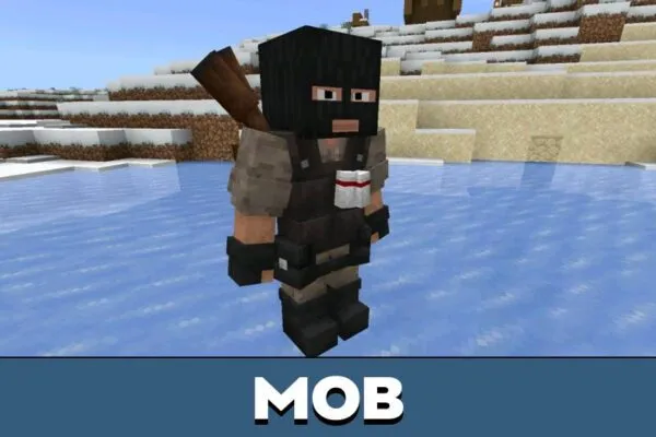 Mob from Terrorist Mod for Minecraft PE