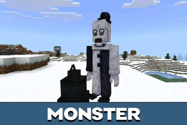 Monster from Art Clown Mod for Minecraft PE