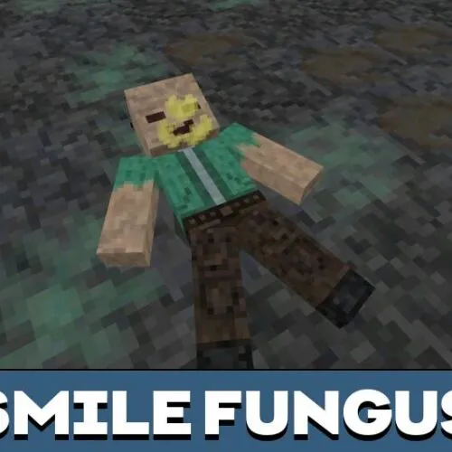 The Smile Fungus Mod for Minecraft PE