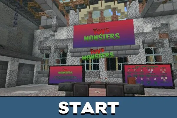 Start from Toys and Monsters Mod for Minecraft PE