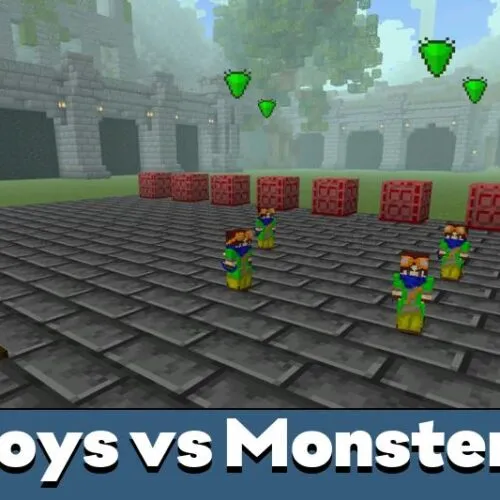Toys and Monsters Mod for Minecraft PE