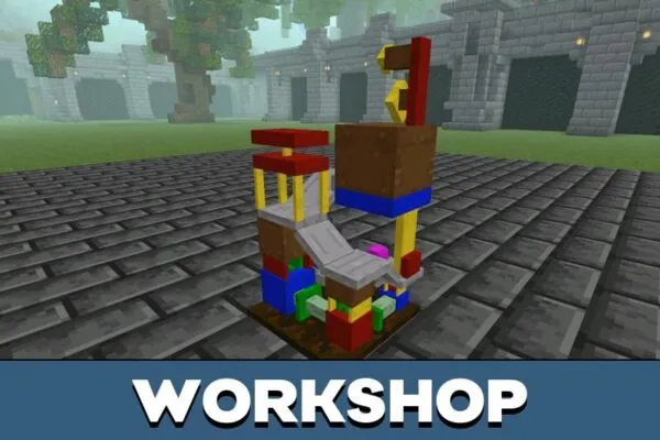 Workshop from Toys and Monsters Mod for Minecraft PE