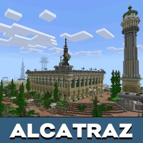 Alcatraz Prison Map for Minecraft PE