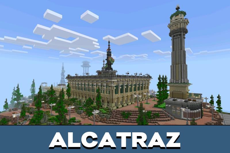 Download Alcatraz Prison Map for Minecraft PE on Mobile