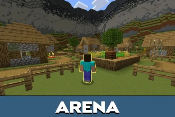 Arena from Tag Map for Minecraft PE