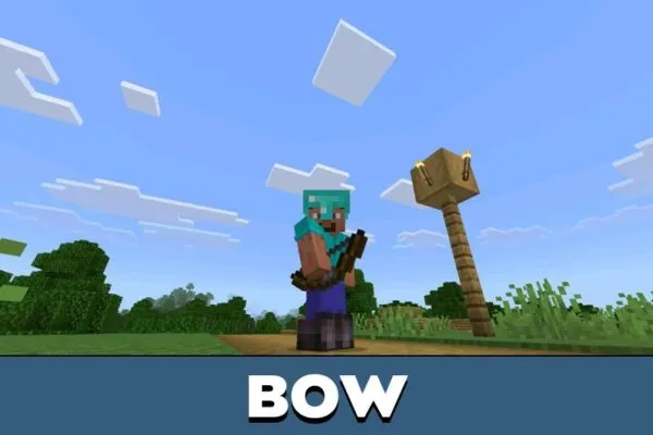Bow from Killaura Cheat for Minecraft PE