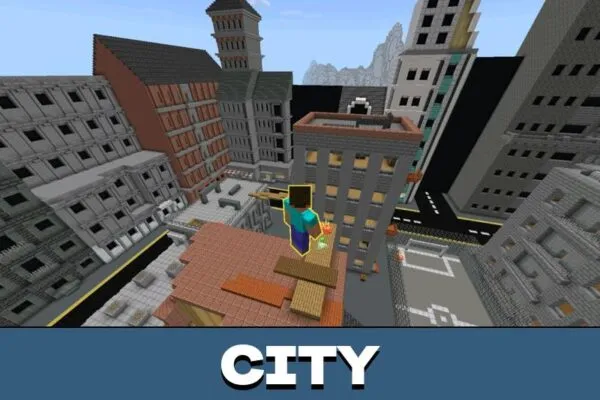 City from Tag Map for Minecraft PE