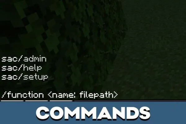 Commands from AntiCheat Mod for Minecraft PE