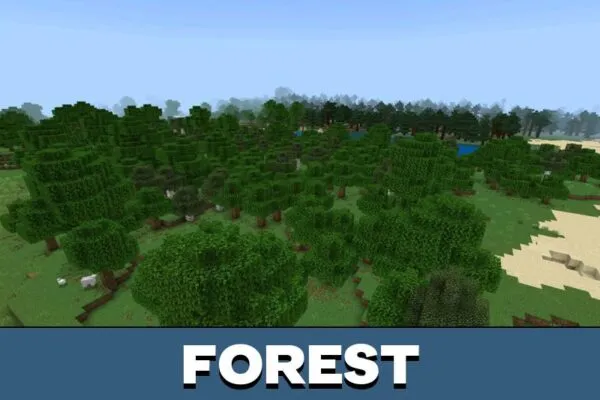 Forest from FPS Mod for Minecraft PE