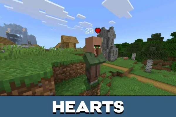 Hearts from Wurst Cheat for Minecraft PE