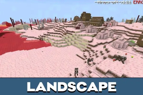 Landscape from Error 183 Mod for Minecraft PE