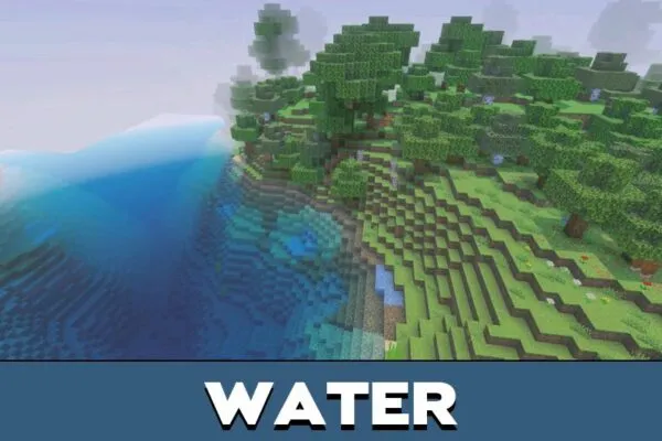 Water from Complementary Shader for Minecraft PE