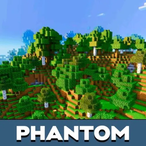 Phantom Visuals Shader for Minecraft PE