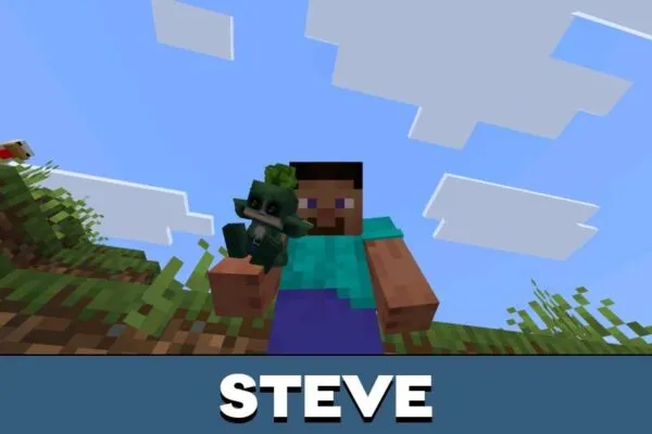 Steve from Hytale Texture Pack for Minecraft PE