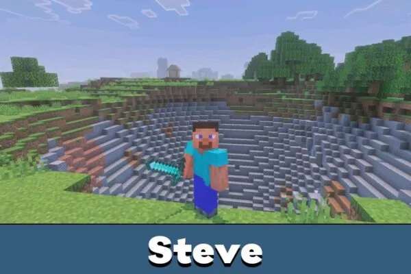 Steve from Killaura Cheat for Minecraft PE