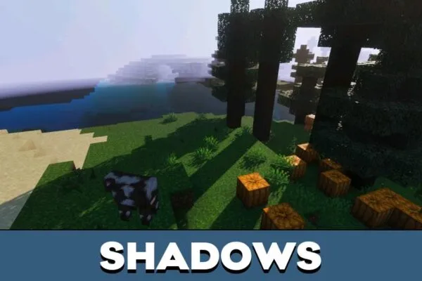 Shadows from Zenith Visuals Shader for Minecraft PE
