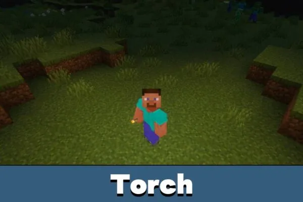 Torch from Dynamic Light Mod for Minecraft PE