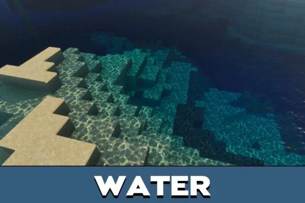 Water from Zenith Visuals Shader for Minecraft PE