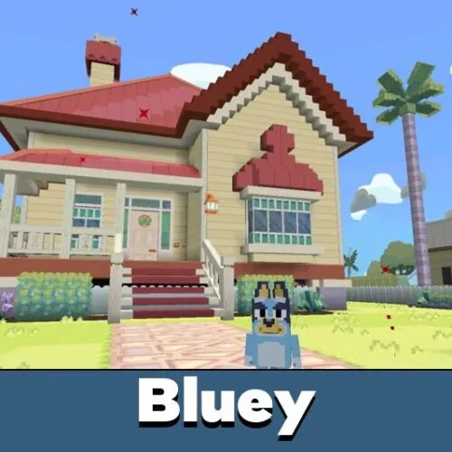 Blueys House Mod for Minecraft PE