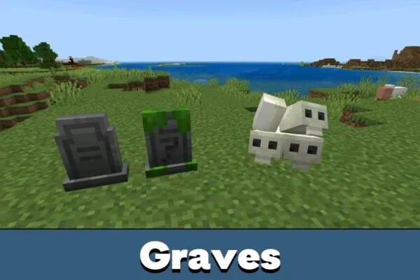 Graves from Mistwalkers Mod for Minecraft PE