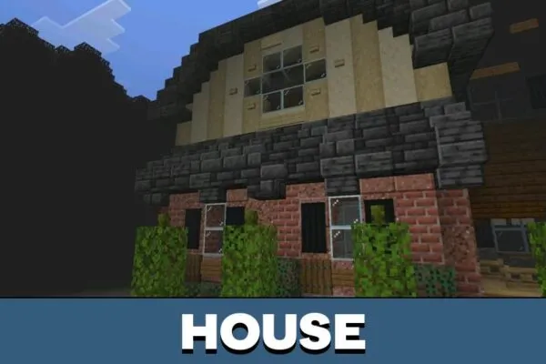 House from Paranormal Mod for Minecraft PE