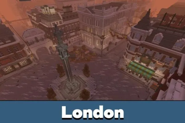London from Sherlock Holmes Mod for Minecraft PE