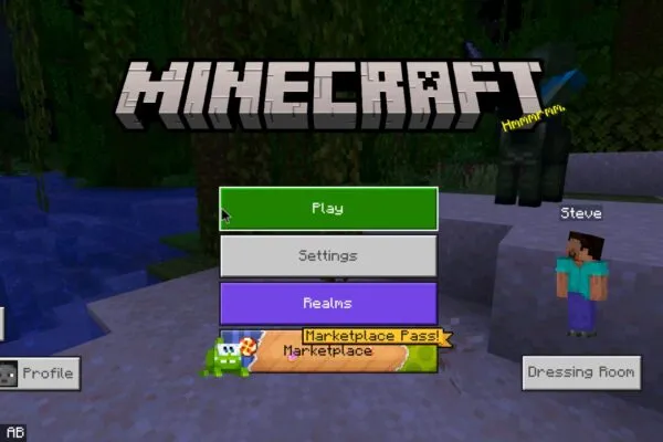Minecraft 26.2 game menu