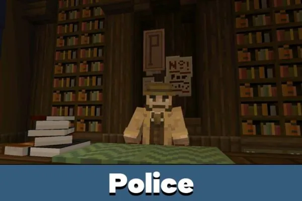 Police from Sherlock Holmes Mod for Minecraft PE