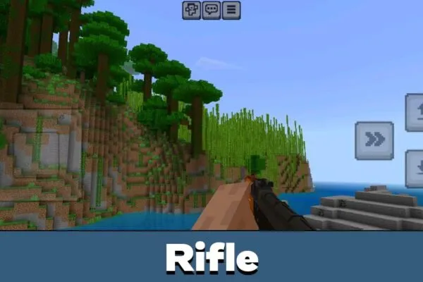 Rifle from Vietnam Mods for Minecraft PE