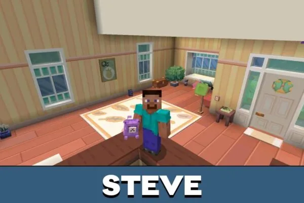 Steve from Blueys House for Minecraft PE