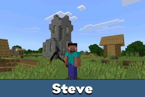Steve from Mistwalkers Mod for Minecraft PE