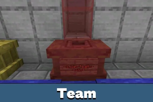 Team from Blue Lock Mod for Minecraft PE