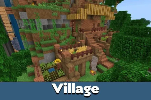 Village from Spawn Maps for Minecraft PE