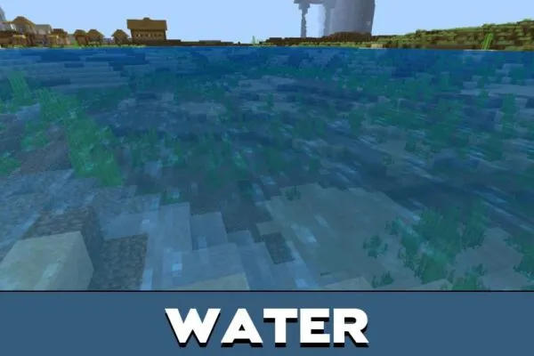 Water from Aquaman Mod for Minecraft PE