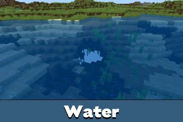 Water from X Ray Texture Pack for Minecraft PE