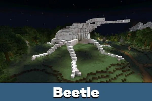 Beetle from Color By Numbers mod for Minecraft PE