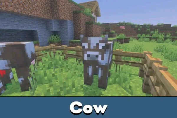 Cow from Newb Complemetary Shader for Minecraft PE
