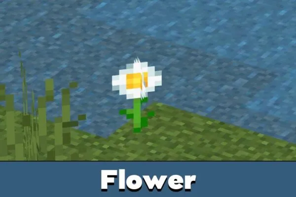 Flower from Zoom mod for Minecraft PE