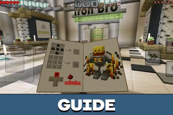 Guide from Iron Bro Mod for Minecraft PE