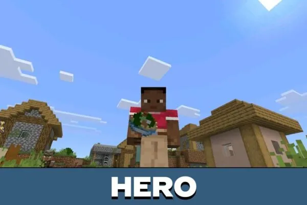 Hero from Gachamon Mod for Minecraft PE