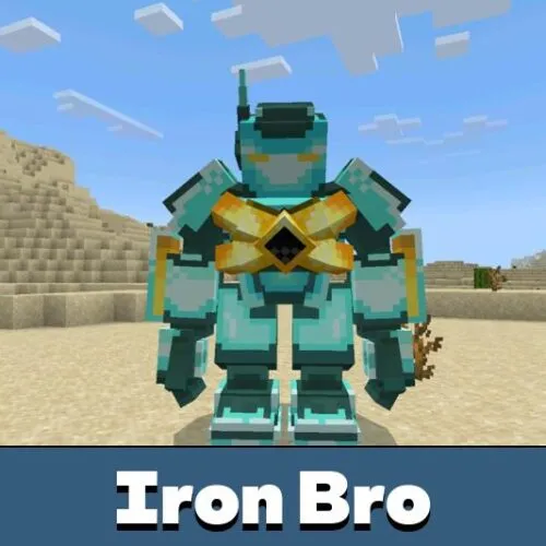 Iron Bro Mod for Minecraft PE
