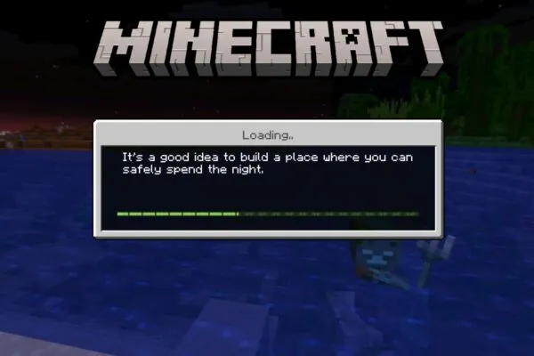 Minecraft 26.3 loading