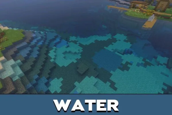 Water from Spectrum Shader for Minecraft PE