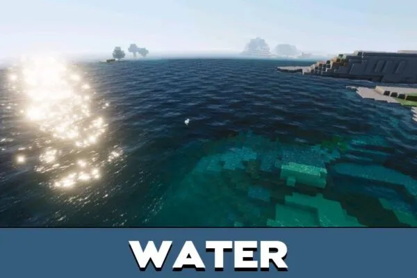 Water from Zen Visuals Shader for Minecraft PE