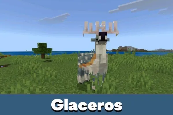 Glaceros in Blast From The Past mod for Minecraft PE