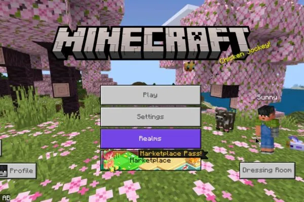 Minecraft 26.13 Release main menu